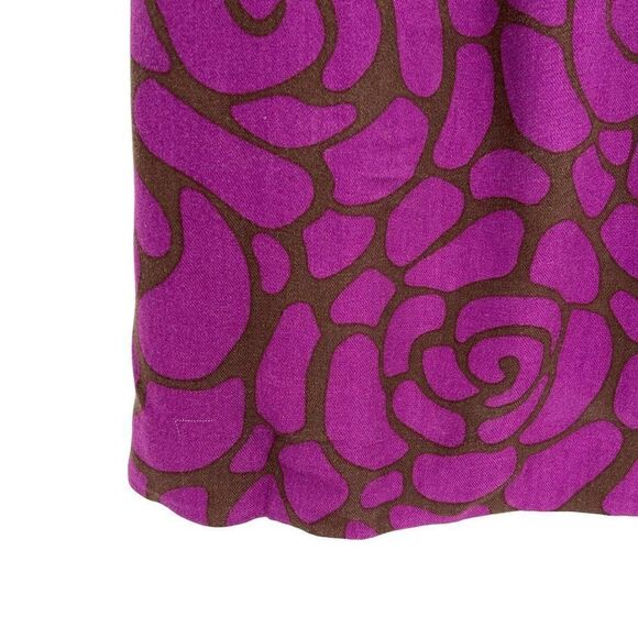 Boden Canterbury Tunic Dress Mini Faux Wrap V-Neck Purple Women US 8 Regular - Picture 13 of 15